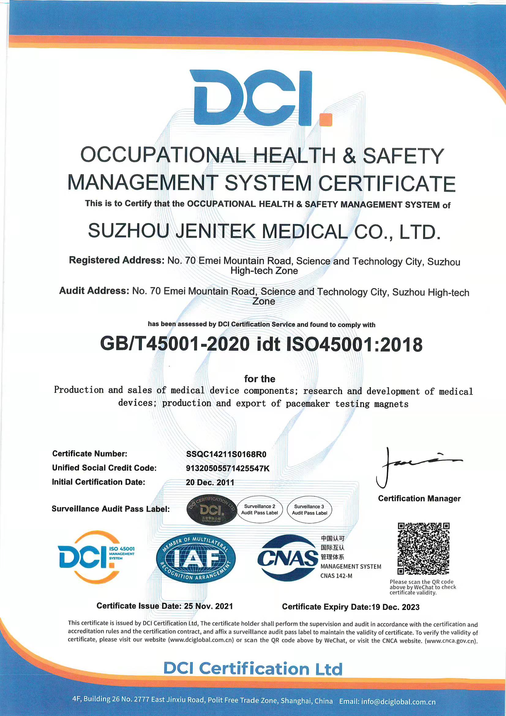 ISO45001:2018